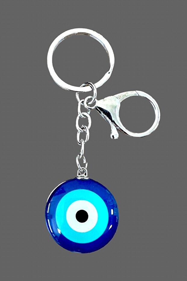 سلسلة مفاتيح منقوشة على شكل عين الشر - 2