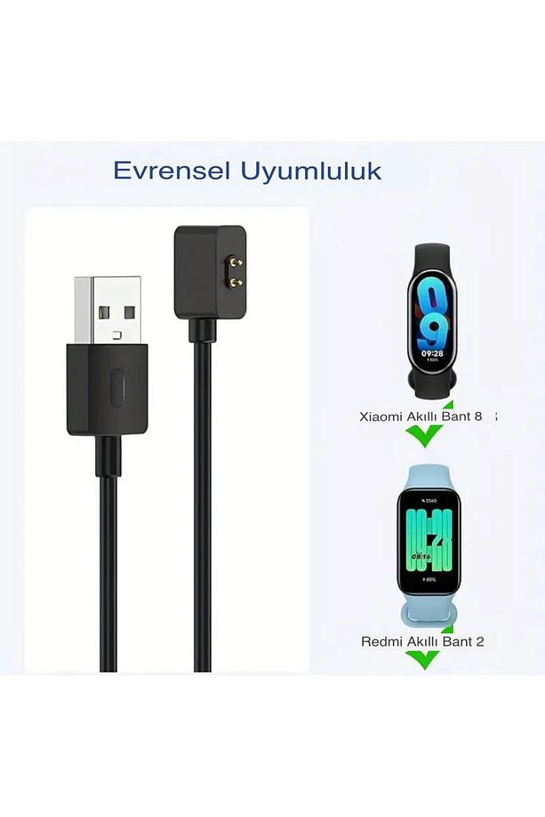 Xamio Mi Band 8 / Redmi Watch 2 Lite / Redmi Watch 4 Akıllı Saat Şarj Kablosu - 5