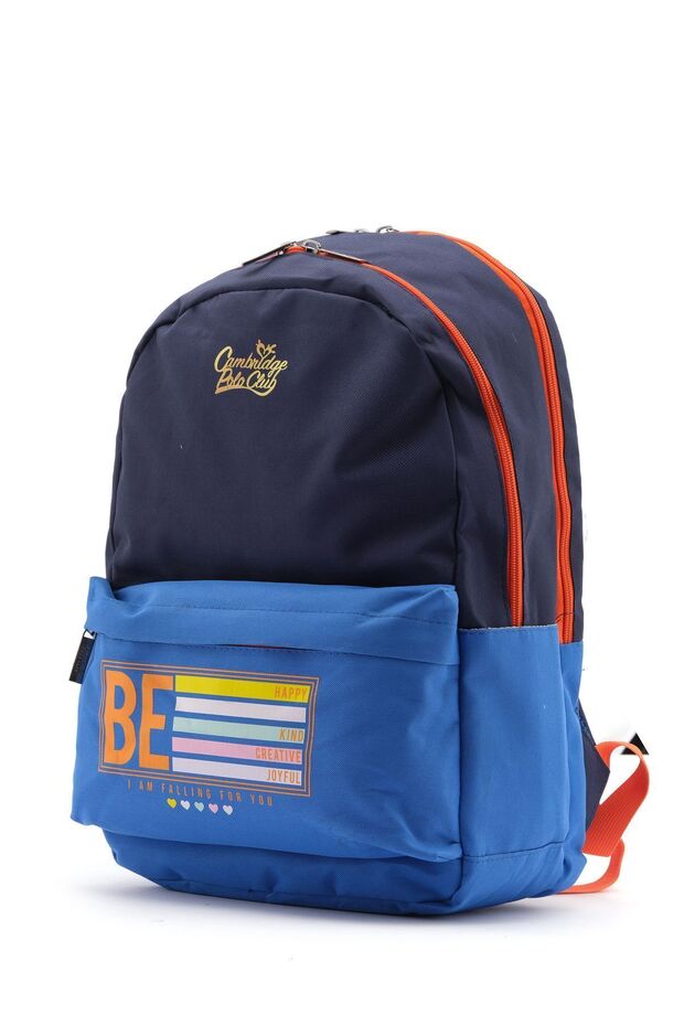 Be Happy Double Main Compartment Unisex Children's Primary School Bag