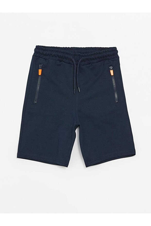 Beli Lastikli Basic Erkek Çocuk Şort - 1