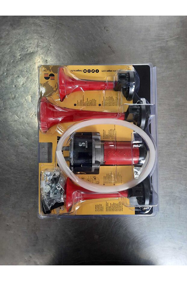 12V KOMPRESÖRLÜ HAVALI KORNA - 1