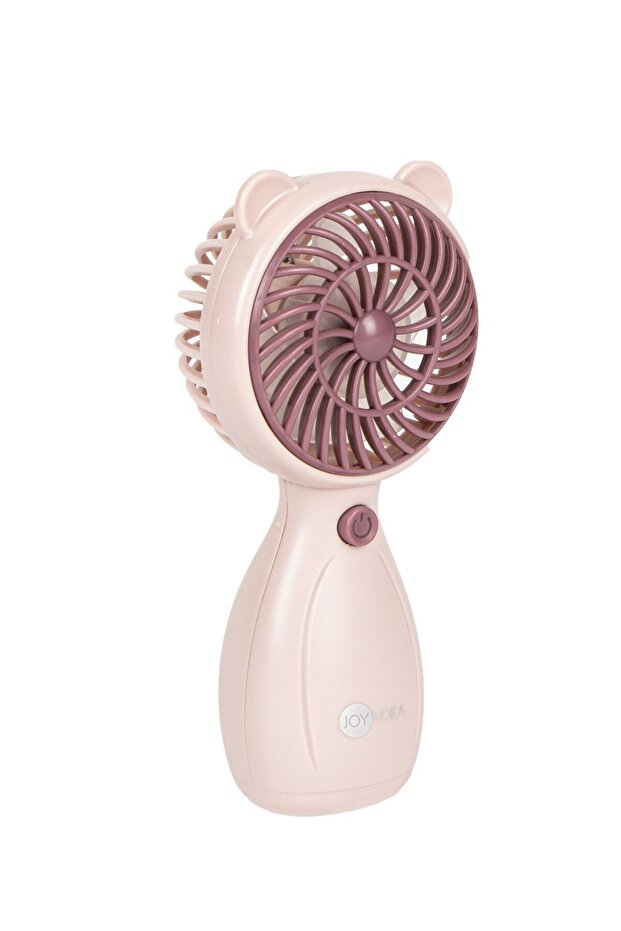 Şarjlı Mini El Vantilatörü Fn-60 Pembe - 2