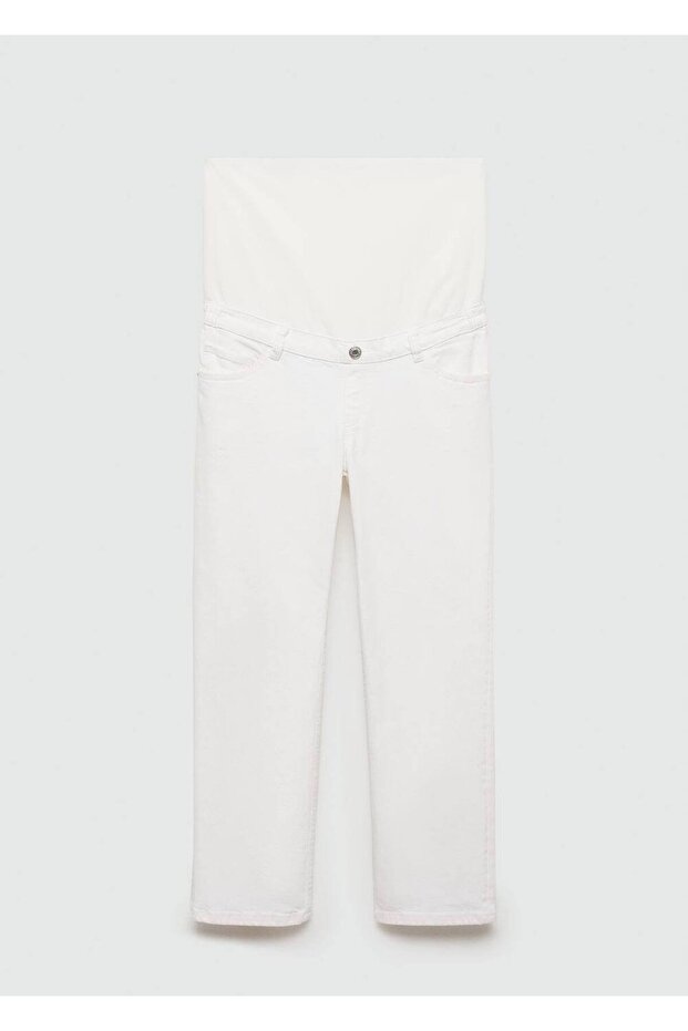 Düz kesim hamile jean - 3