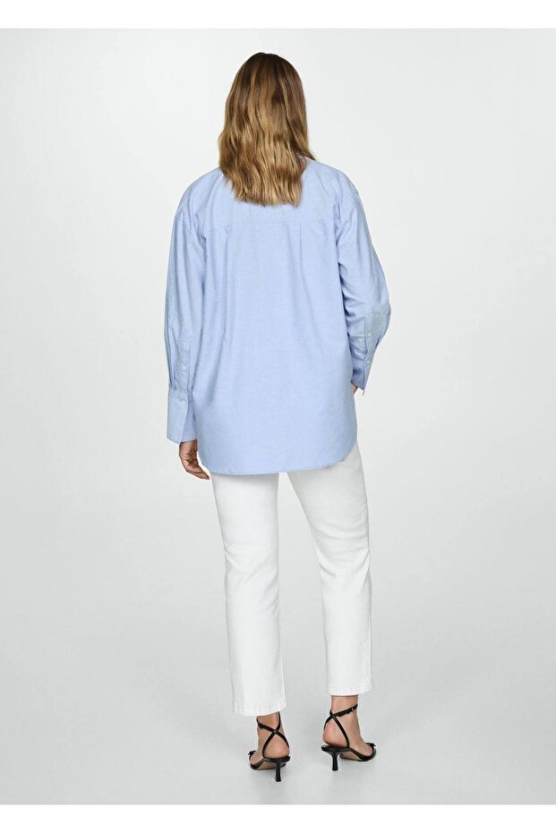 Düz kesim hamile jean - 4