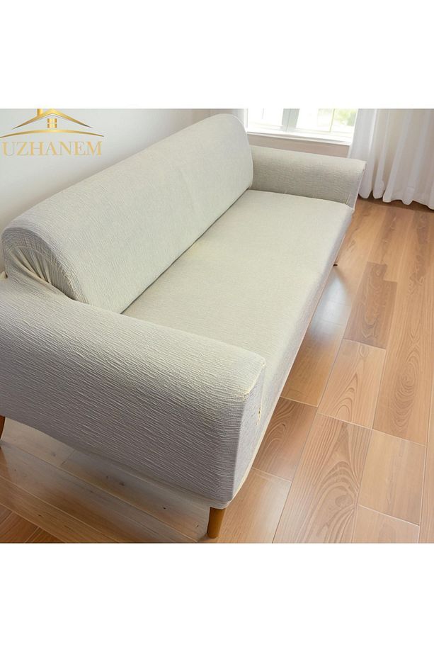 Jakarli 3kişilik Koltuk Örtüsü , Çekyat Kanepe Kılıfı. Streç Lastikli Esnek (ÜRÜN İÇERİĞİ 1ADET) - 3