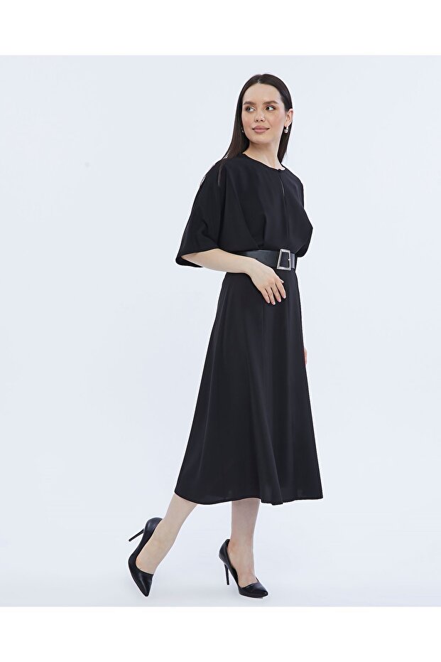 ťika Polyester Thick Fabric Dress - 5