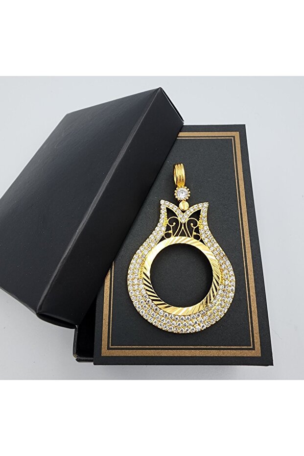 Lale Model Kolye Ucu(YARIM) - 1