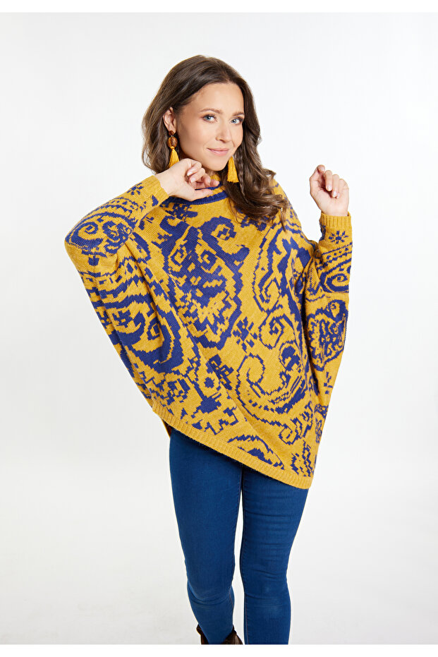 Poncho-pullover - 3