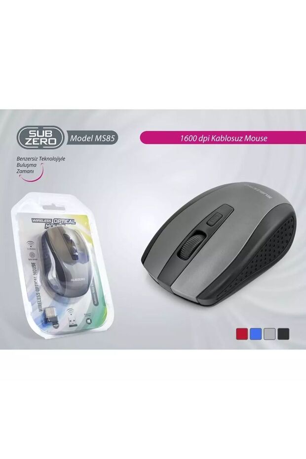 Ms85 1600 Dpı Kablosuz Optik Mouse - 1