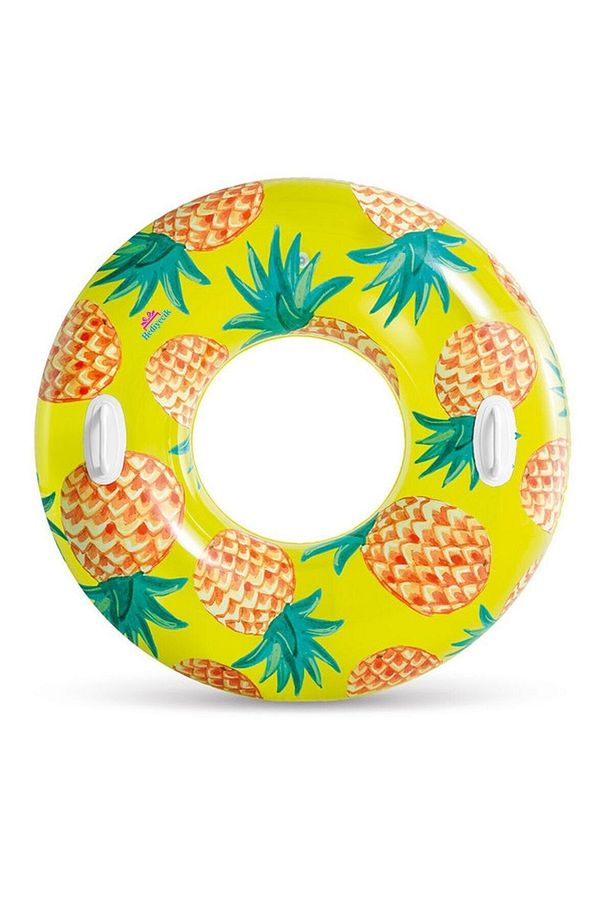 Tutmalı Ananas Simit -Şişme Ananas Desenli Simit-Deniz Simidi-Meyve Simit-Havuz Ananas Simit 107 Cm. - 2