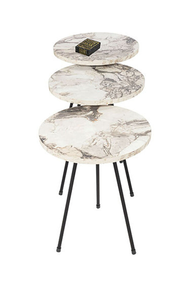 side service tables for an elegant home, suitable for placing next to the sofa - 5