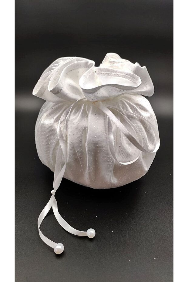 Glittery Bridal Jewelry Pouch