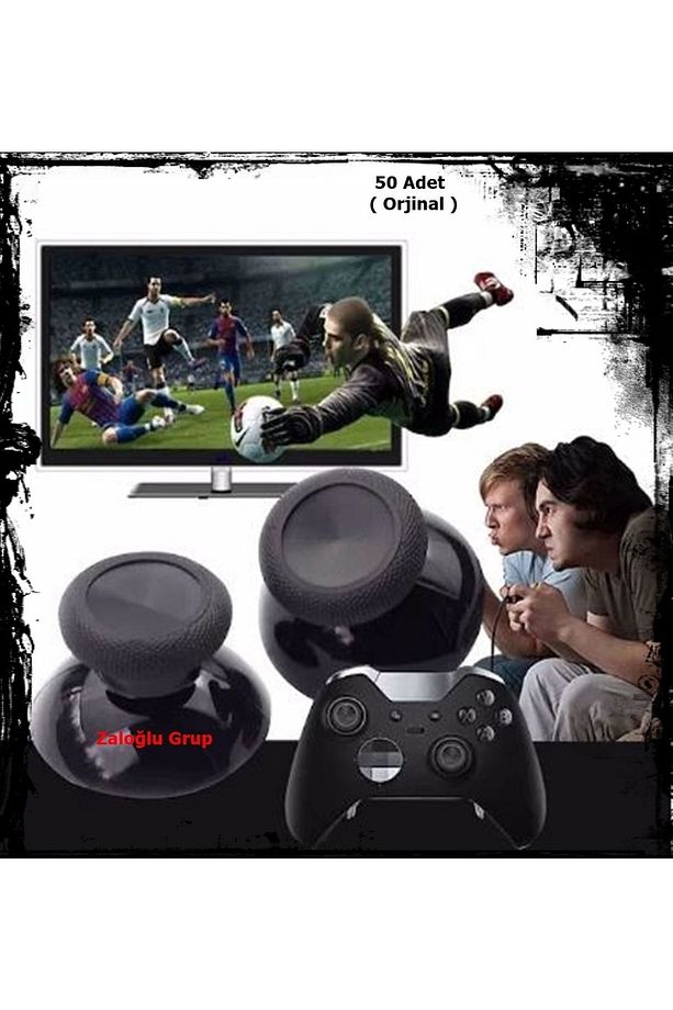 Xbox One S/x Ve Xbox S/x Analog Topuz Stick Cap Başlık 50 Adet - 7
