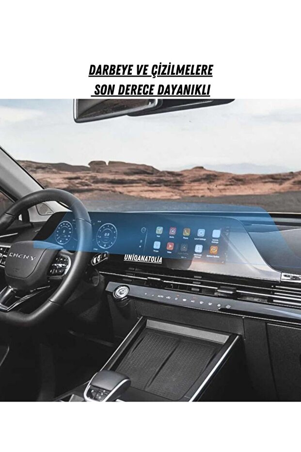 Chery OMODA 5 - Digital Display and Information Display, Compatible Nano Screen Protector - 3