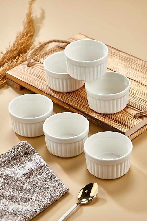 6-Piece Soufflé and Cake Baking Container