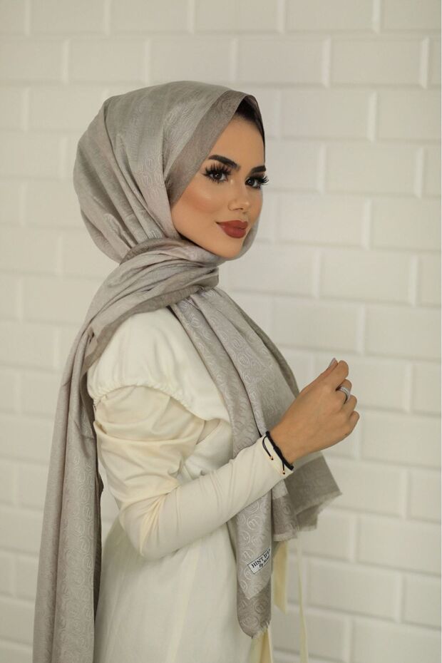 Monogram Şal 7004-4. - 1