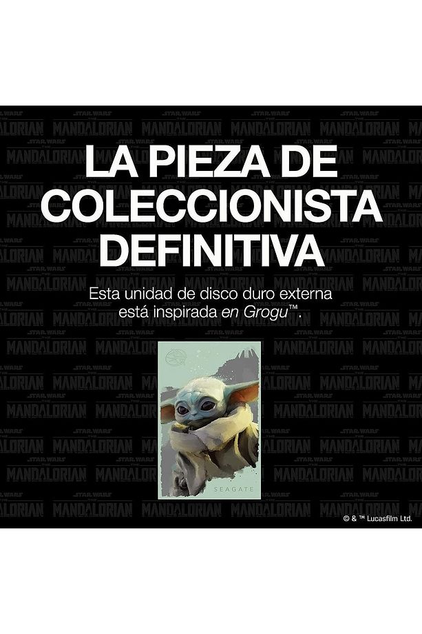 Seagate Firecuda Grogu Drive Special Edition 2 Tb, Harici Sabit Disk - 2,5" Usb 3.2 Gen 1 - 5