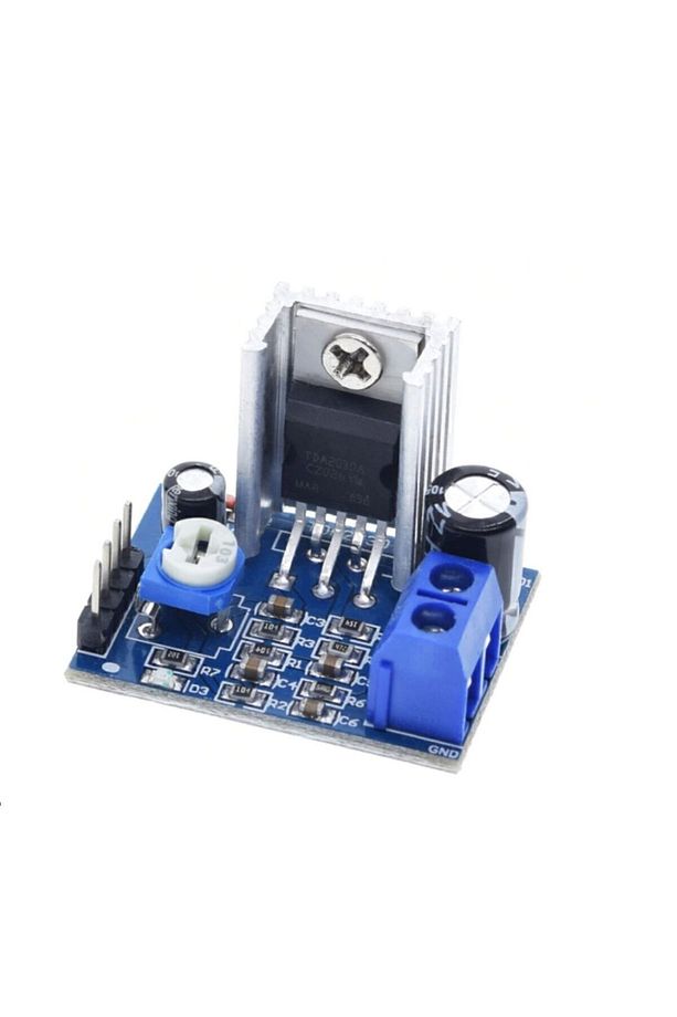 Mono Amfi Devresi Ses Yükseltici 18w 6v-12v Tda2030a - 1