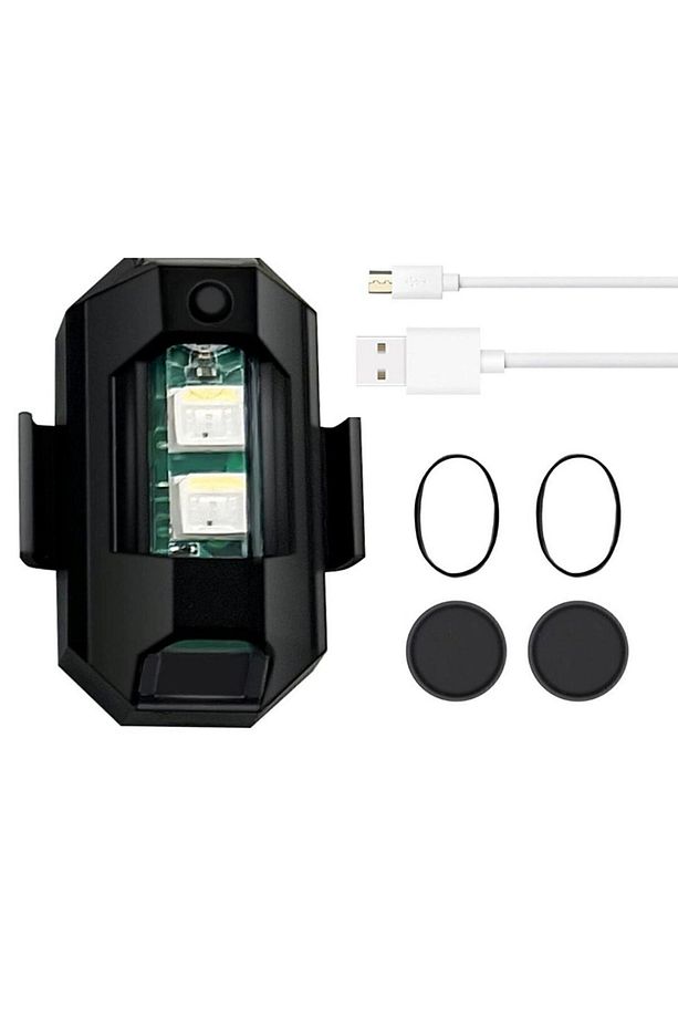 Mini Led Çakar 7 Renkli Şarjlı Yapışkanlı Model Yeni Seri - 2