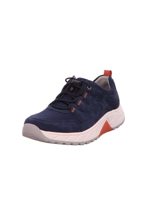 Schnürschuh blau - 1