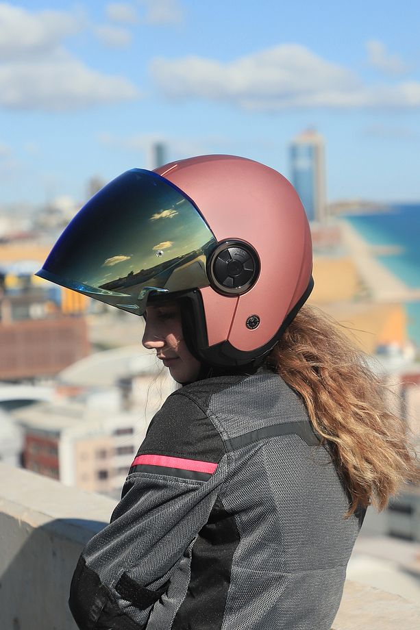 CLASSY MAT GOLD PEMBE KASK - 3