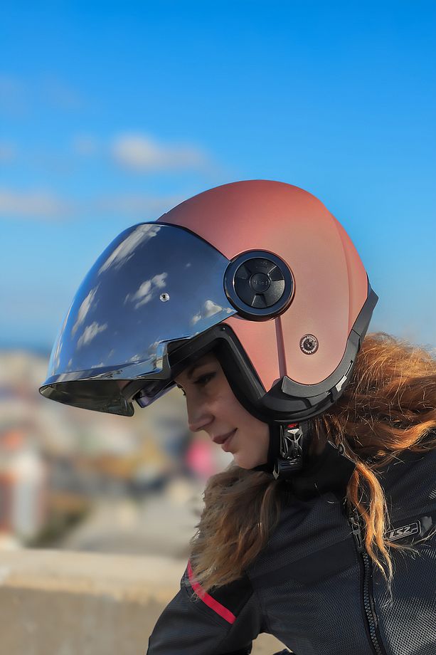 CLASSY MAT GOLD PEMBE KASK - 6