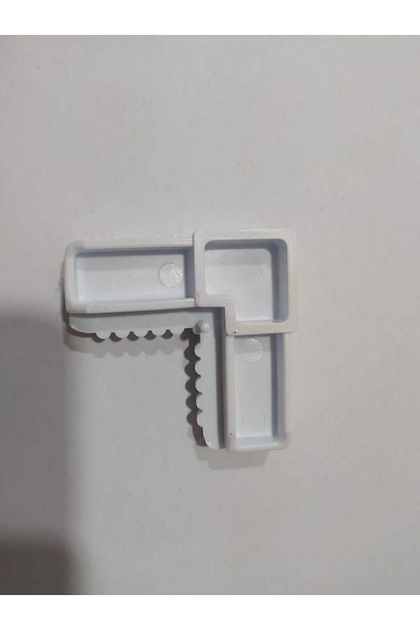 Sineklik Köşe Takozu 17x25mm Beyaz 20 Adet - 1