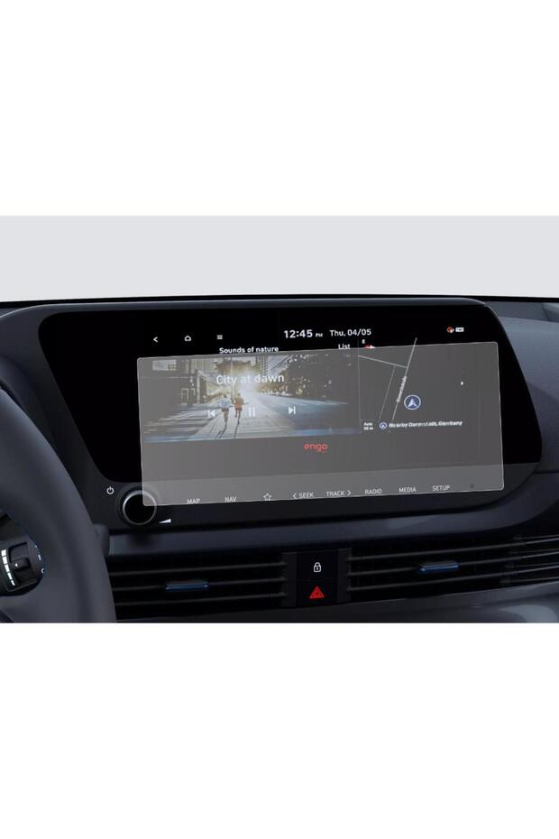 متوافق مع حافظة Hyundai Bayon مقاس 10.25 بوصة غير اللامعة