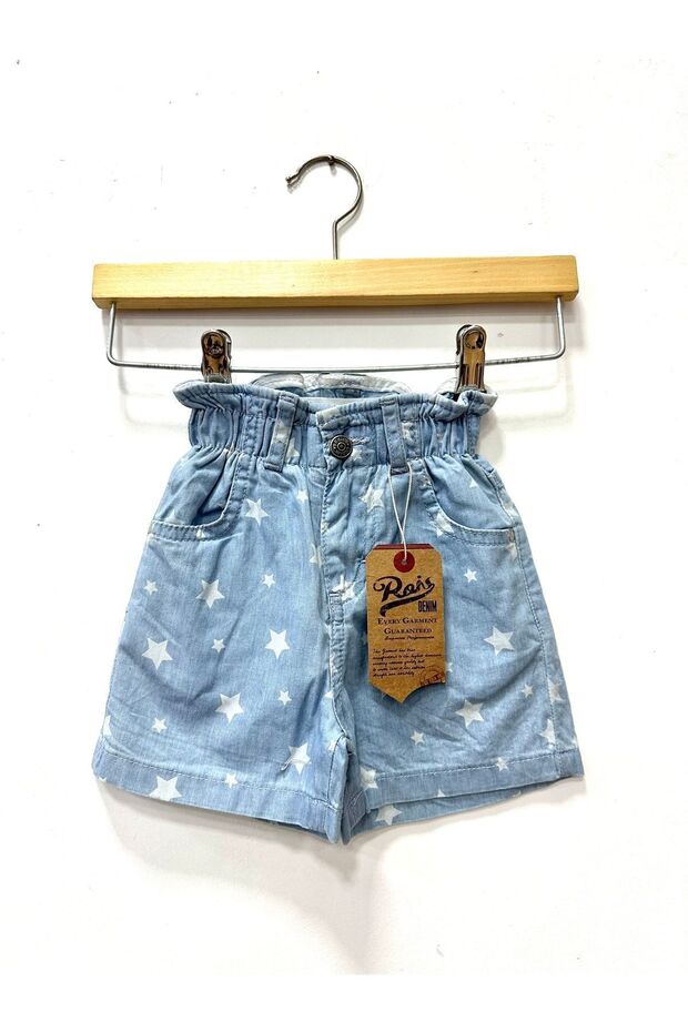 GIRLS SHORTS STAR PRINTED