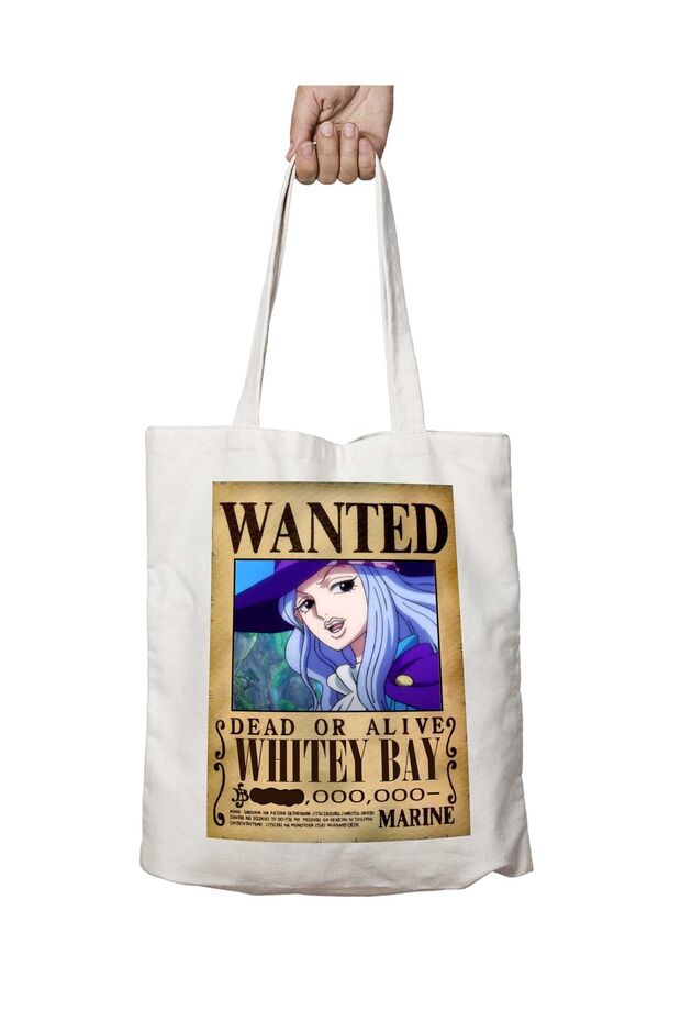 Whitey Bay Anime - حقيبة قابلة للغسل مطبوعة على الجانبين
