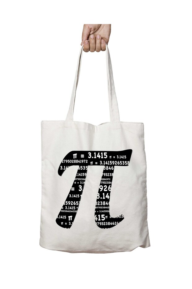 Pi Day - حقيبة قابلة للغسل بطباعة عدد 3.14 Pi