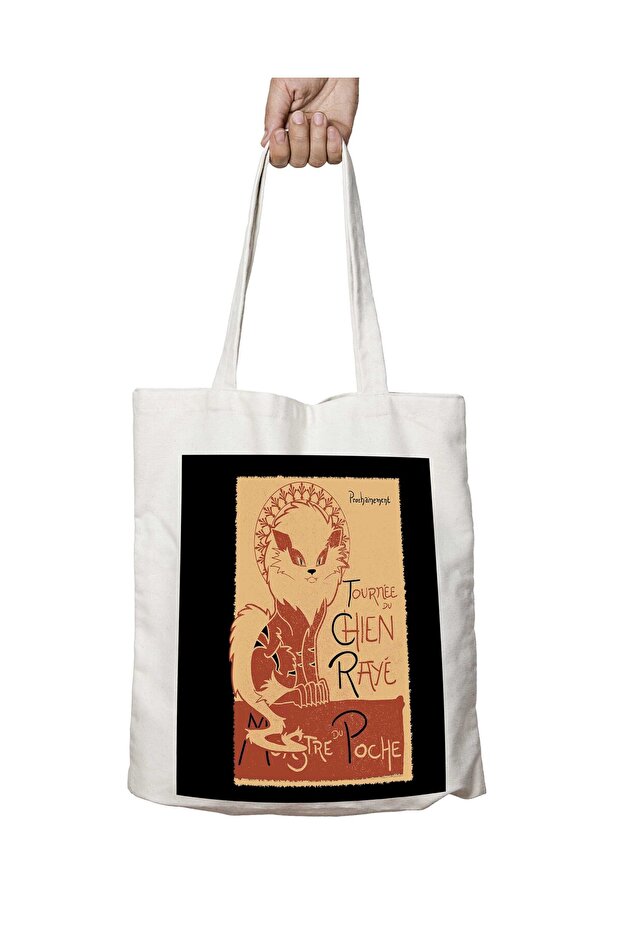 Tournee Du Chien Arcanine Pokemon Two Sides Permanent Printed Washable School Beach Shoulder Tote Bag