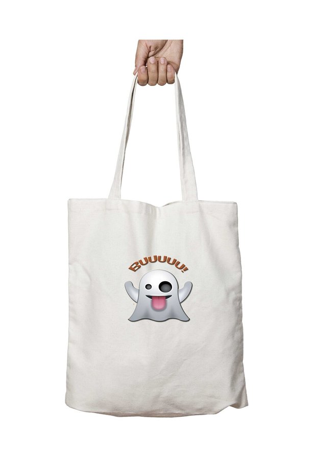 Smiles9 Two-Sided Permanent Printed Washable School Beach Shoulder Tote Bag