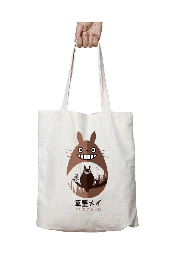 MY Neighbor Totoro Forest - Two Sided Permanent Printed Washable Bag