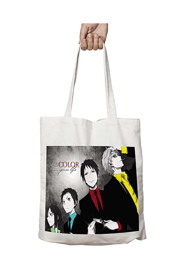 Add Color to Your Life, Two-Sided Permanent Printed Washable Bag