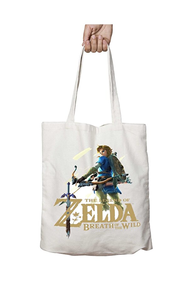 The Legend of Zelda Breath of the Wild Two-Sided Permanent Printed Washable Bag