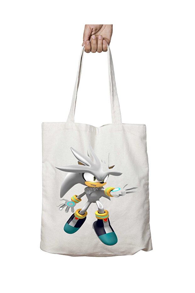Sonic Hedgehog PNG-6 - حقيبة قابلة للغسل مطبوعة على الجانبين