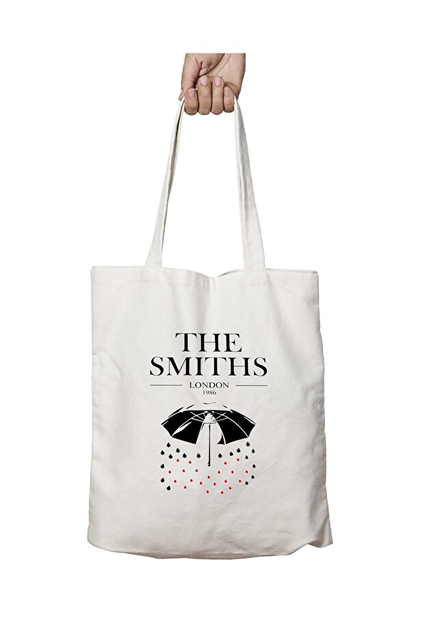 SMITHS 1986 - حقيبة كتف قابلة للغسل ومطبوعة على الجانبين