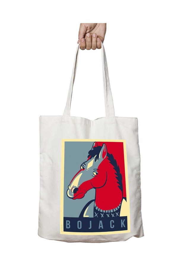 Bojack We Trust - حقيبة قابلة للغسل مطبوعة على الجانبين