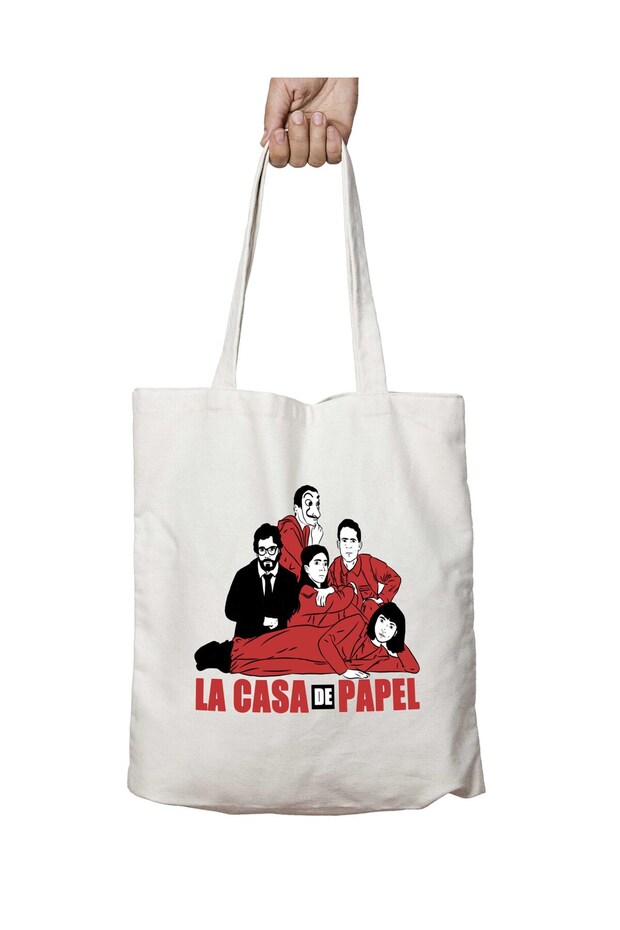 La Casa De Papel 2 - حقيبة قابلة للغسل مطبوعة على الجانبين