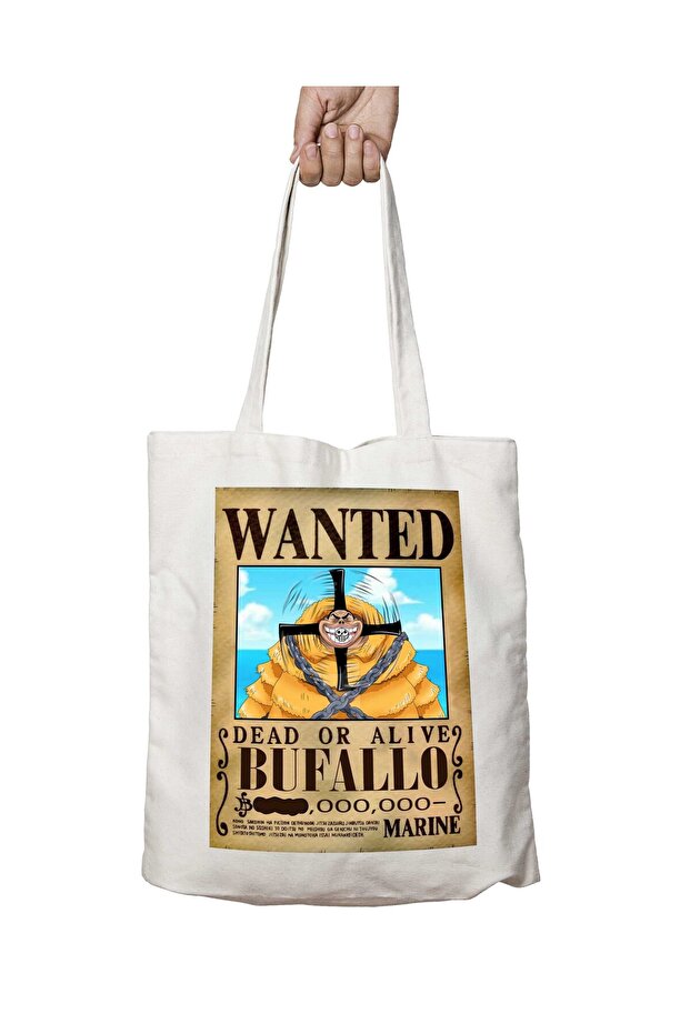 Wanted Bufallo Anime - حقيبة تدوم طويلاً وقابلة للغسل على الجانبين