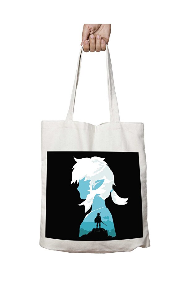 100 Years Later Link Legend of Zelda Two-Sided Permanent Printed Washable Bag