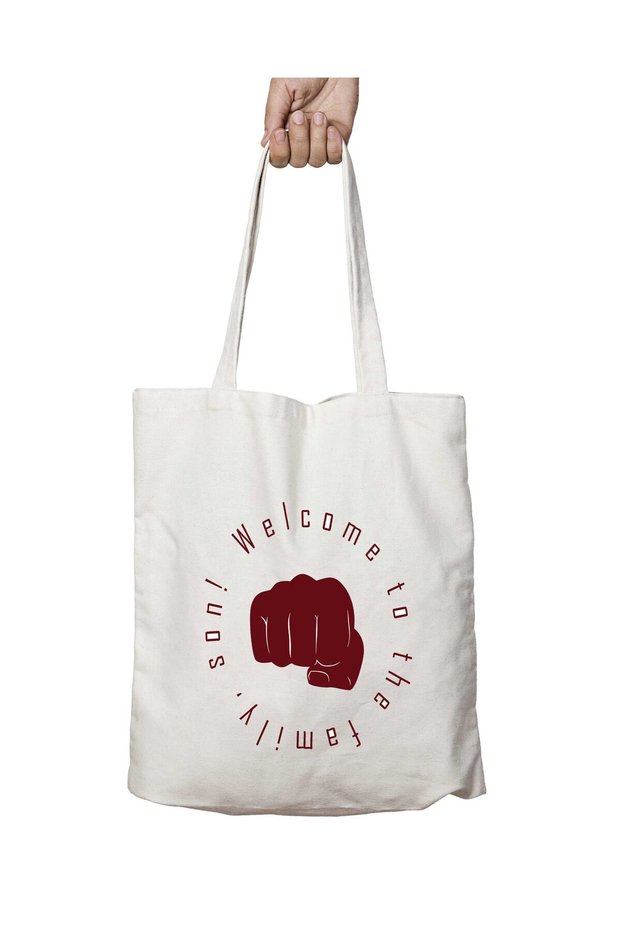 Welcome to the Family Son Resident Evil 7 Two-Sided Permanent Printed Washable Bag