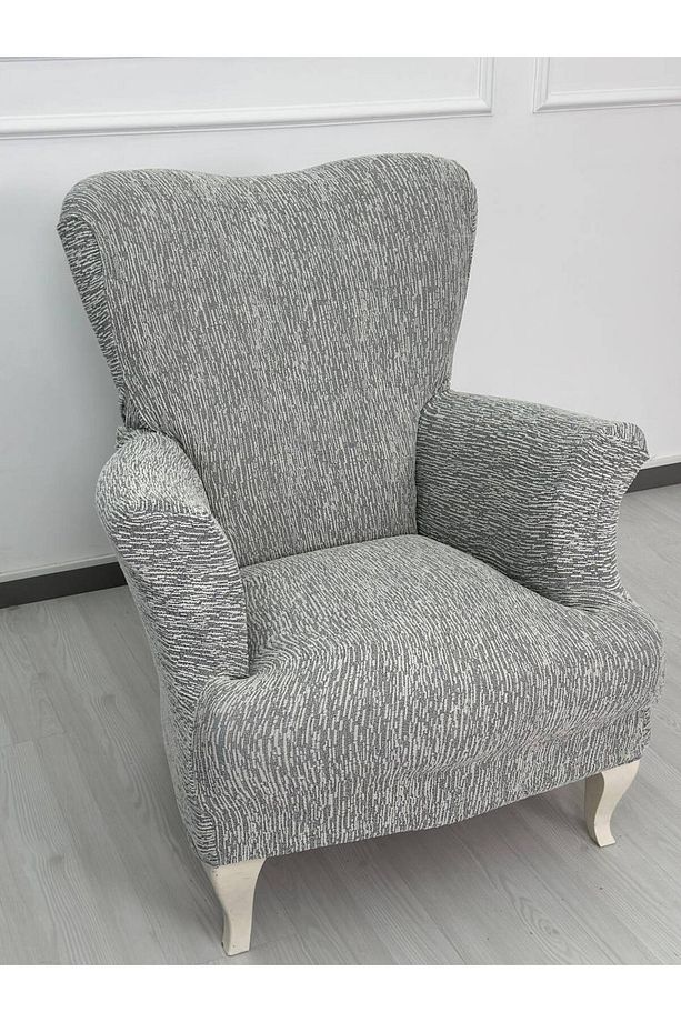Jakar Kumaş Lastikli Kayma Yapmayan Tek Kişilik 1 Adet Berjer Örtüsü - 1