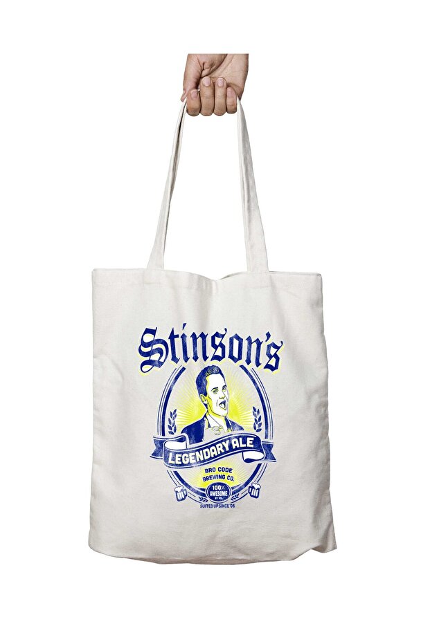Legendary Barney Stinson How I Met Your Mother Two-Sided Permanent Printed Washable Bag
