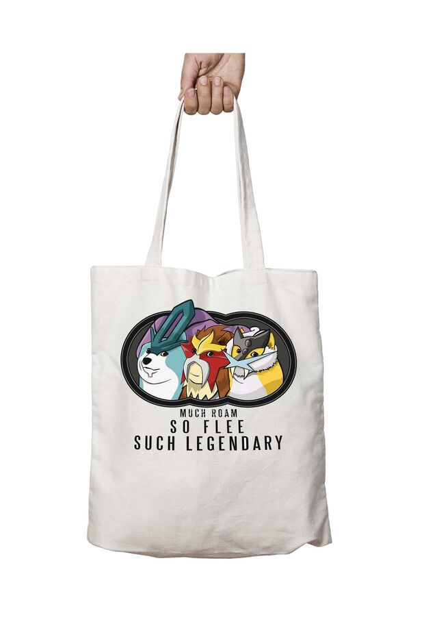 Such Legendary Two-Sided Permanent Printed Washable School Beach Shoulder Tote Bag