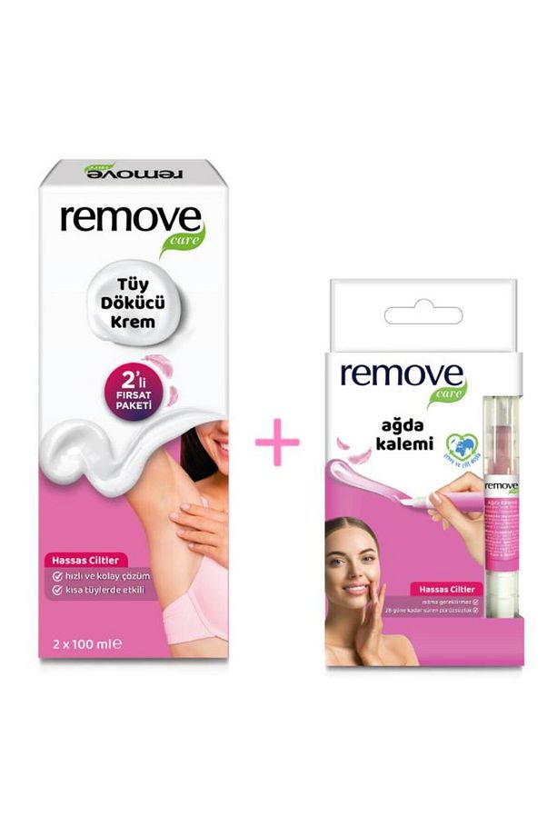 Tüy Dökücü Krem 200 ml + Ağda Kalemi 4 ml - 1