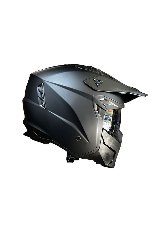 TEZ MOTOR SWAY X1-SEUL ÇENE ÇIKARILABİLİR MODÜLER KASK - 5