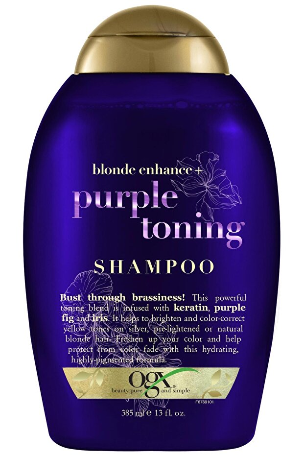 Purple Toning Shampoo - Color Care, 385ml