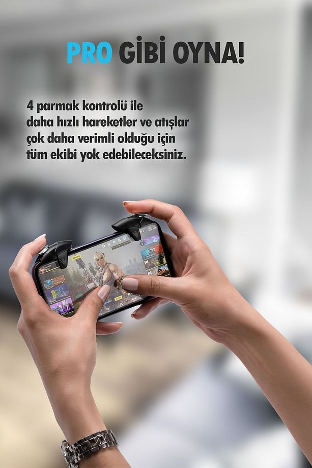 Black Shark Pubg Nişan Ve Tetik Tuşu Profesyonel Mobil Oyun Konsolu ZC-01 - 6